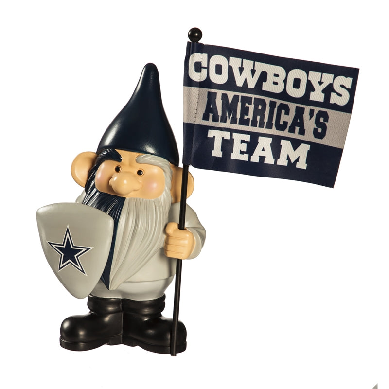 Hand Crafted, Accents, Dallas Cowboys Handmade Gnome