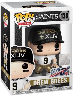 Funko NFL Saints Pop! Football Drew Brees Vinyl Figure