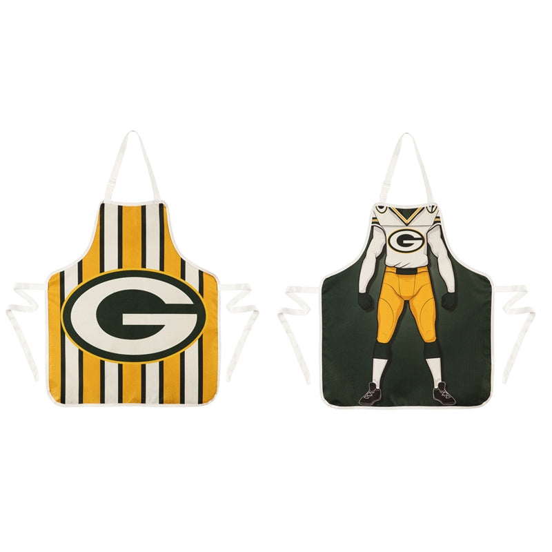 Green Bay Packers (Apron & Chef Hat) - NFL Chef Apron Set - Touch