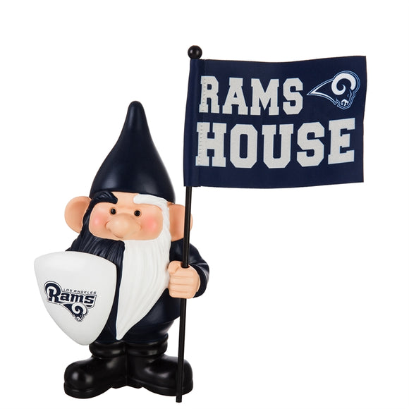 Los Angeles Rams, Flag Holder Gnome – MamySports