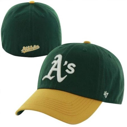  Oakland Athletics/A's Youth Adjustable Replica Cap Green :  Sports & Outdoors
