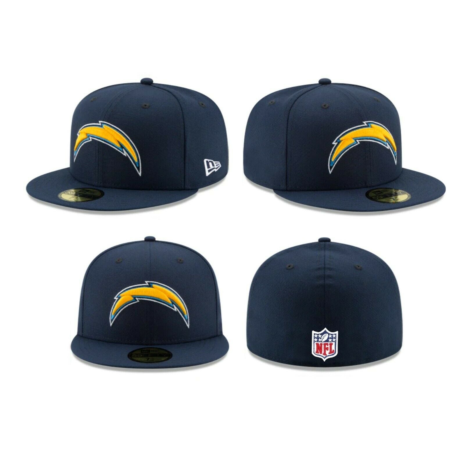 San Diego Chargers SCRIMMAGE PATCH Blue Fitted Hat