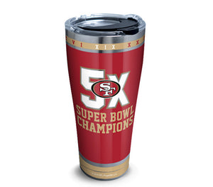 NFL® San Francisco 49ers Champs Tervis Stainless Tumbler – MamySports