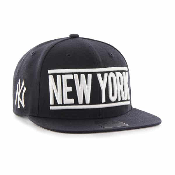 Outdoor Cap Licensed New York Youth Yankees Home Navy Blue Replica Hat  Adjustable