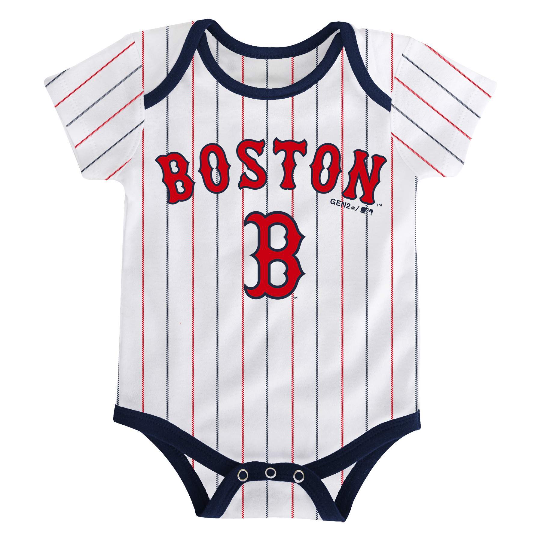 Newborn & Infant Red Boston Sox Running Home Bodysuit