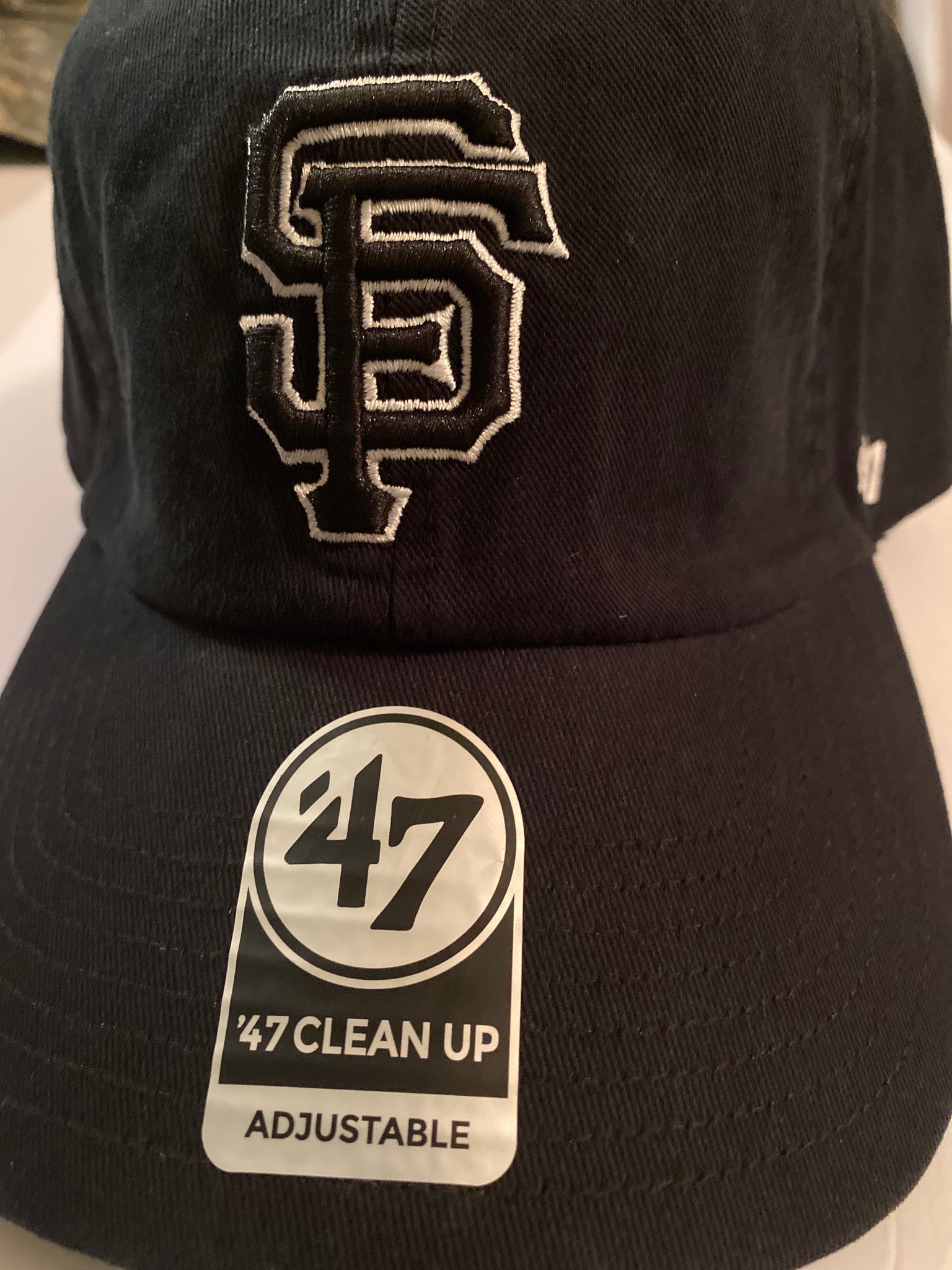 47 Brand San Francisco Giants White Clean Up Cap - White