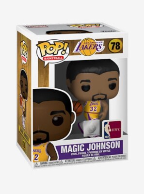 Pop! Magic Johnson (Purple Jersey) - Lakers